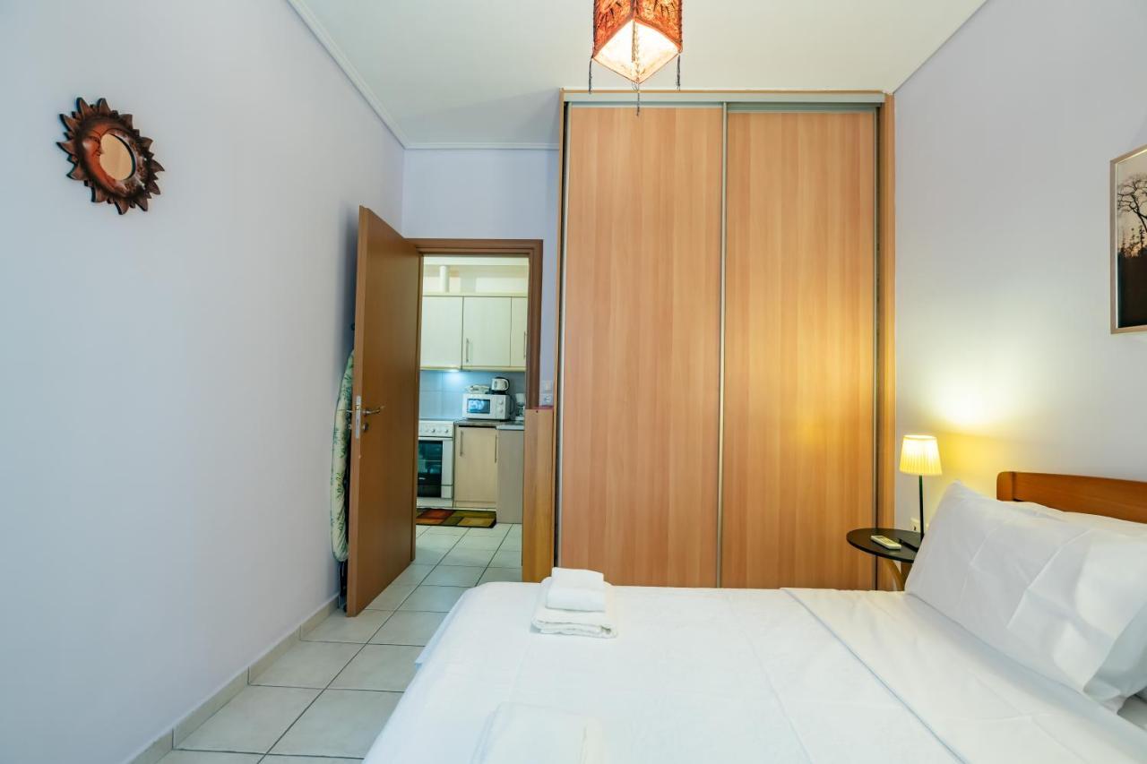Апартаменты Flat In Excellent Location With Private Parking Афины Экстерьер фото
