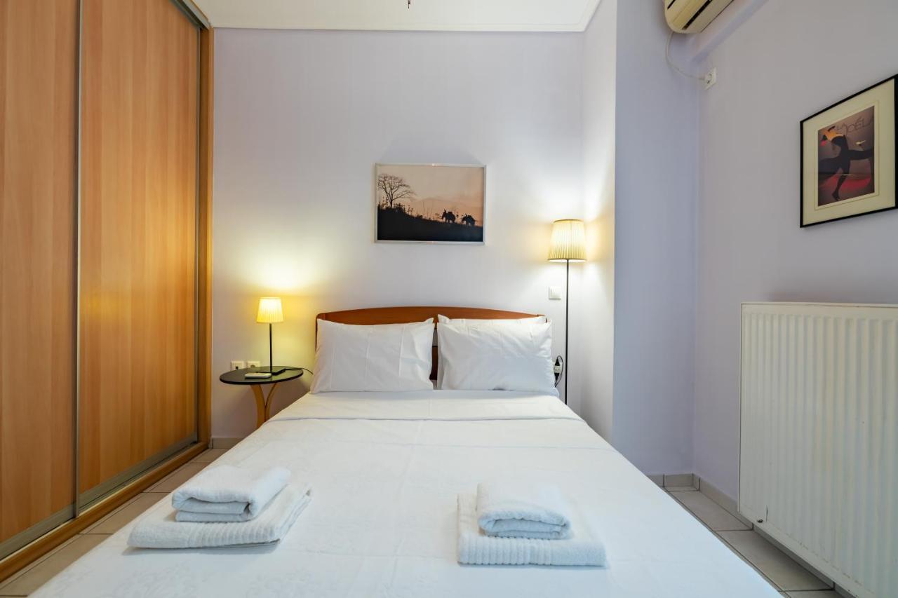 Апартаменты Flat In Excellent Location With Private Parking Афины Экстерьер фото